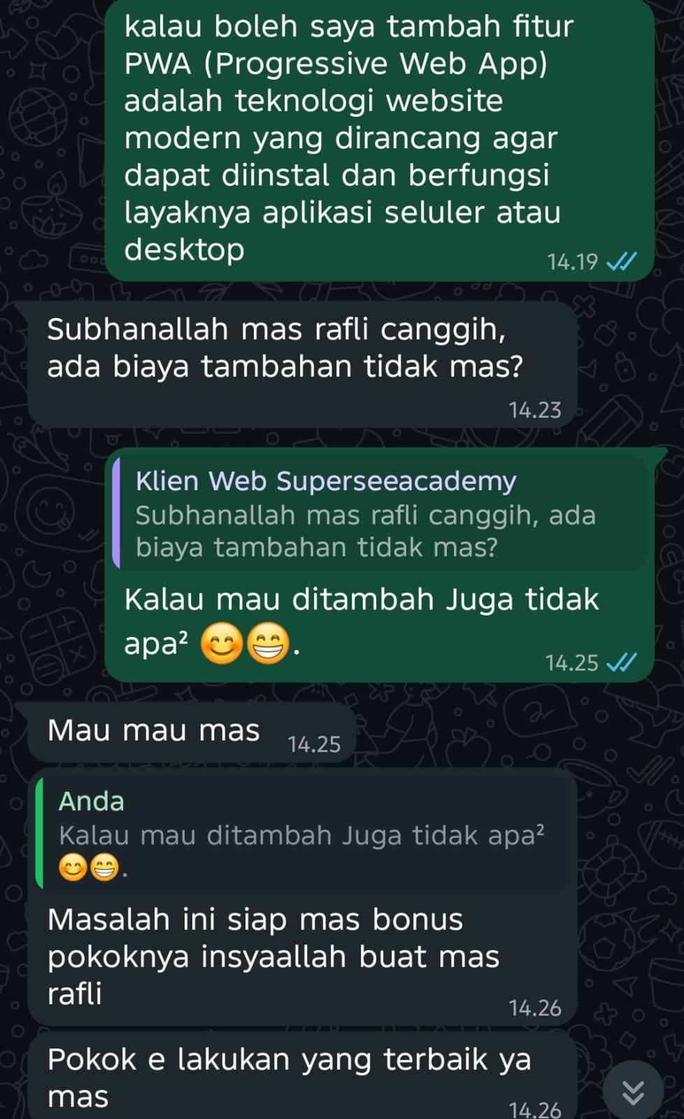 Testimoni .